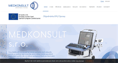Desktop Screenshot of medkonsult.cz