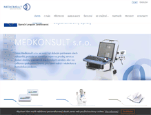 Tablet Screenshot of medkonsult.cz